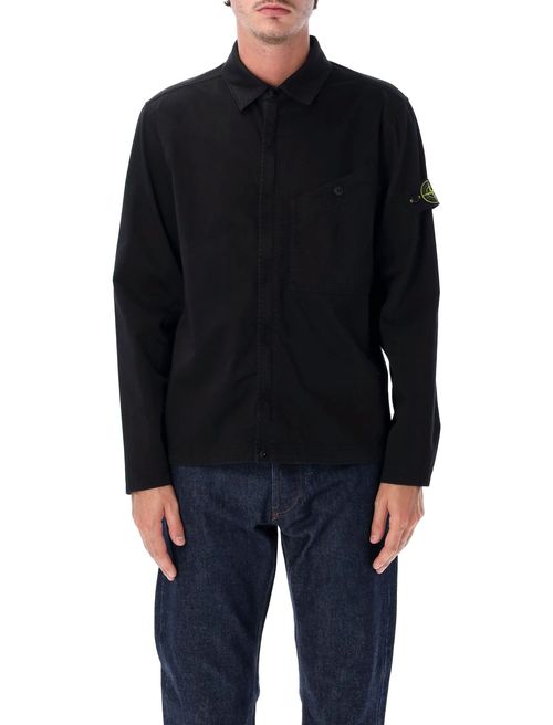Stone-Inspired Cotton Stretch Coat for Men