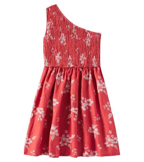 Nauplia floral linen dress