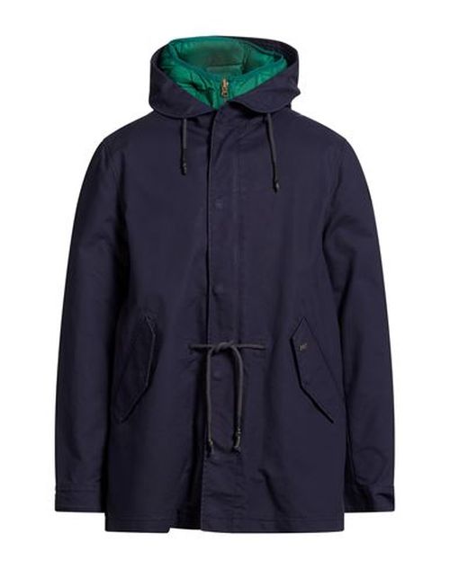 Man Coat Navy Size 42 Cotton