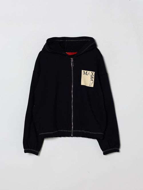 Coat Kids color Blue