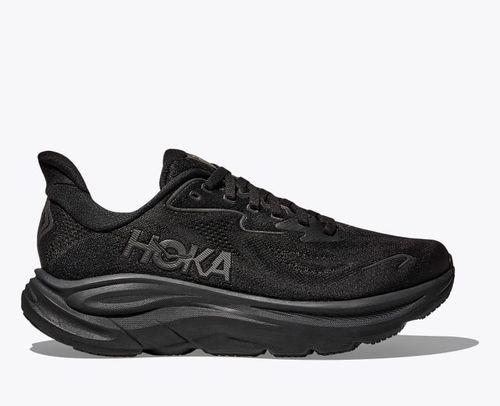 HOKA Women's Clifton 10 Shoes in Black/Black