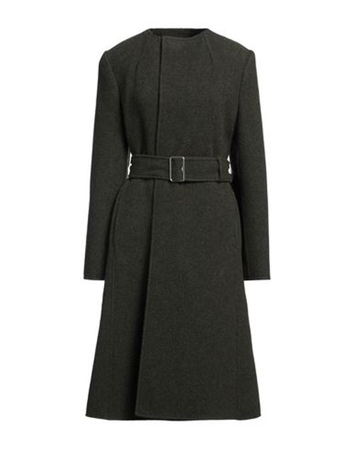 Woman Coat Military green Size 6 Wool