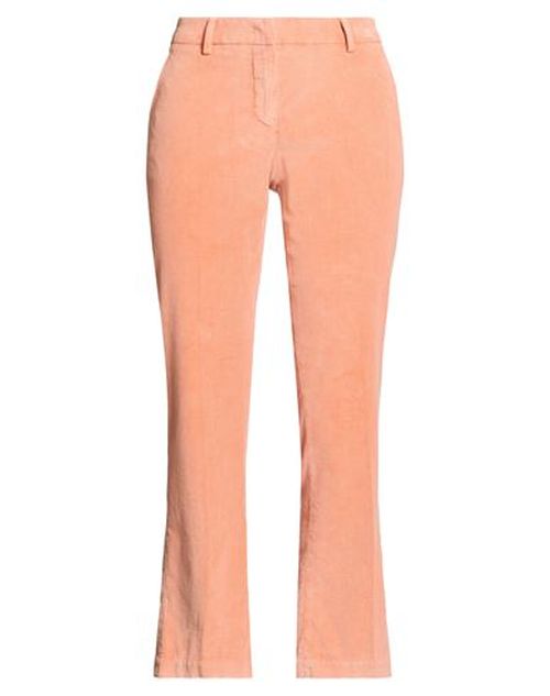 Woman Pants Salmon pink Size 4 Cotton, Elastane