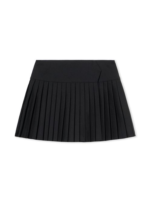 Big Bookish Pleated Skirt - Female Skirts Black