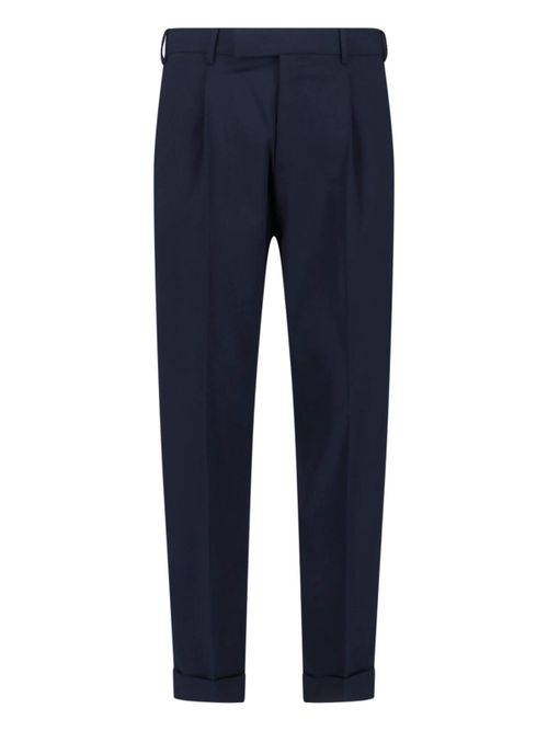 Premium Wool Stretch Trousers for Men