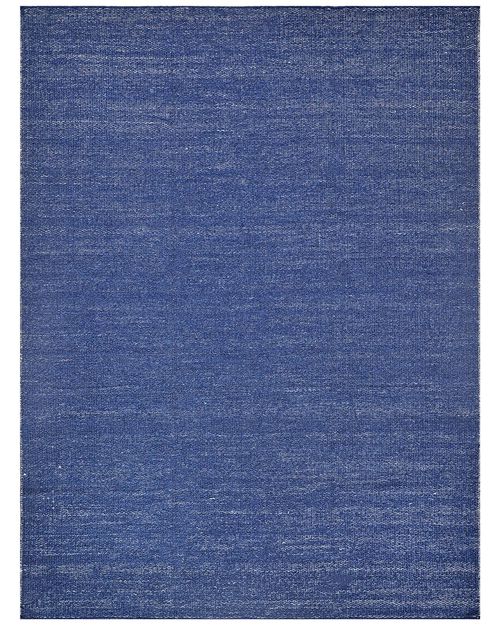 Loro Flatweave Pet Yarn Navy Area Rug