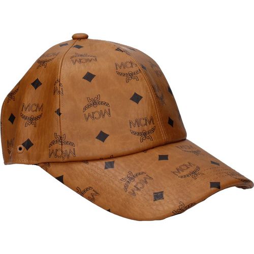Mcm Men's Viscose Hat Brown/Cognac