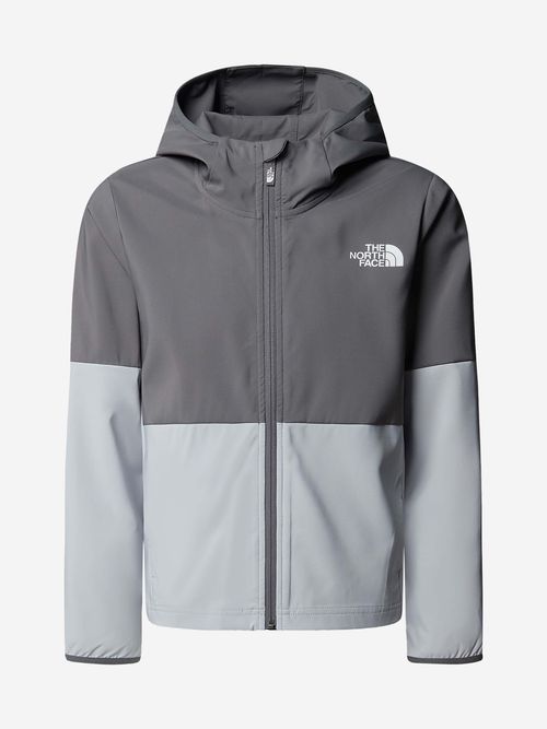 Boys On The Trail Zip Up Top in Grey M (10 Yrs)