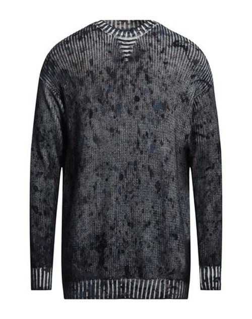 Man Sweater Midnight blue Size S Cotton
