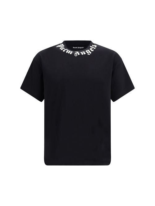 Logo-Embroidered Crewneck T-Shirt — Black