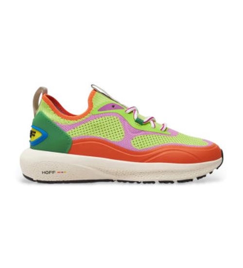 HOFF for woman. 12418004 Multicoloured Swift leather trainers (39), Flat, Laces, Casual, Multicolor