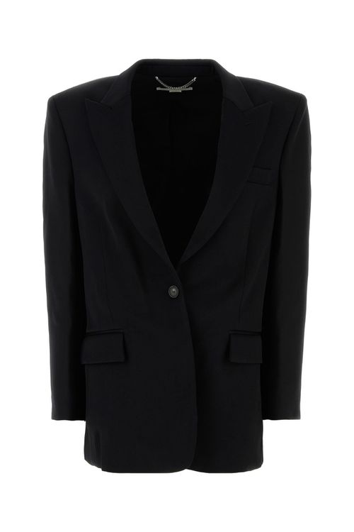 Black wool blazer