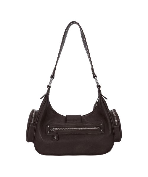 MOTE STUD BAG / BROWN