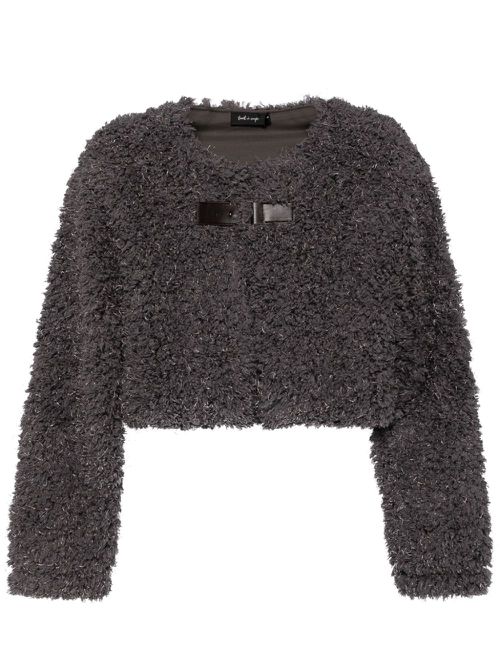 Cropped cardigan - Grey