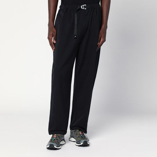 Purple Mountain Observatory Terrain Black Trousers In Cotton-Nylon Blend