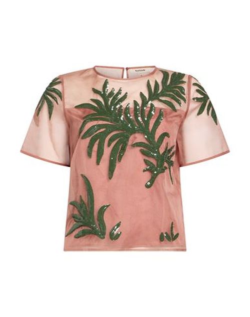 Woman Top Antique rose Size 10 Nylon