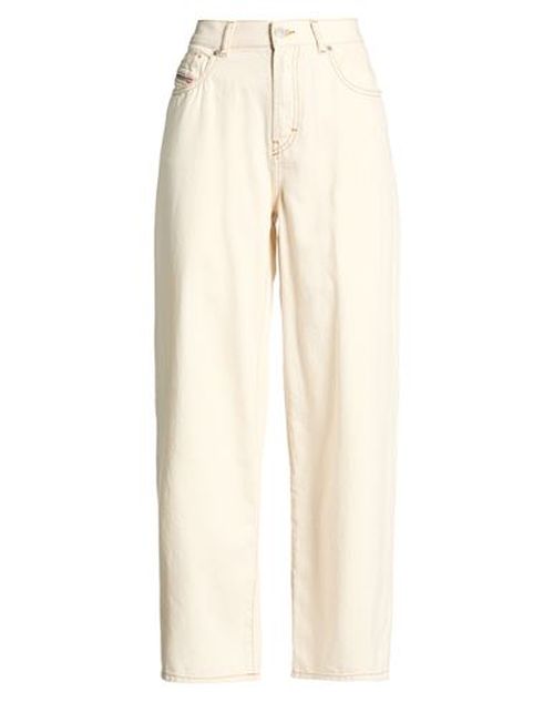 Woman Jeans Ivory Size 26W