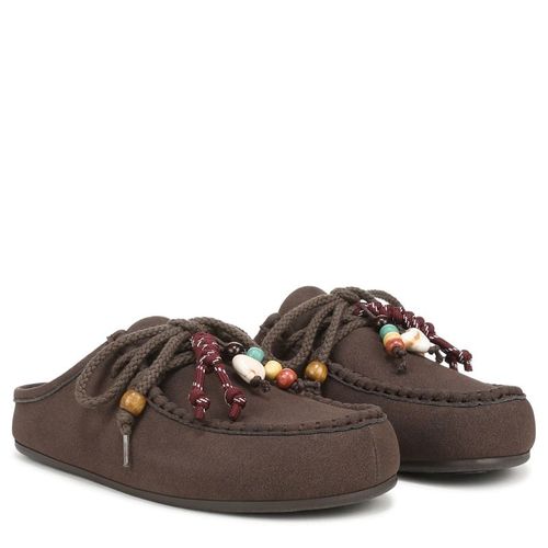 Women's Cairo Mule Shoes (Chocolate Faux Suede)