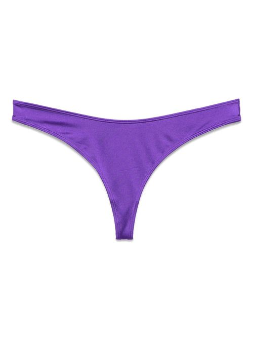 Glow tanga bikini bottom - Purple