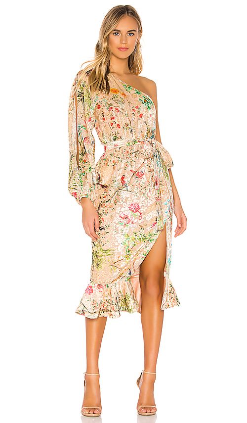 HEMANT AND NANDITA Veena Dress in Cream. XL. Also in L, M