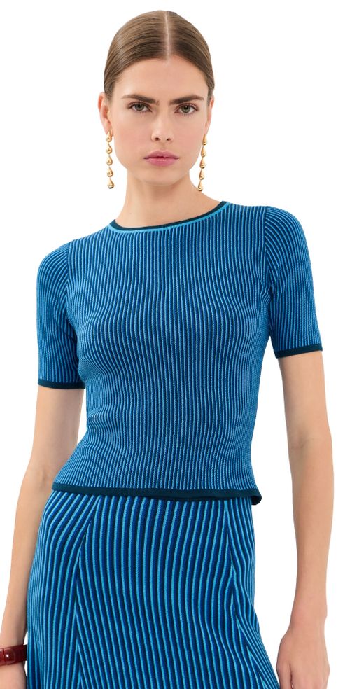 Lienzo Knit Top Blues