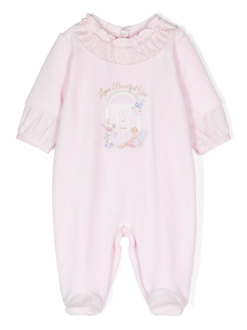 Graphic-print pyjamas - Pink