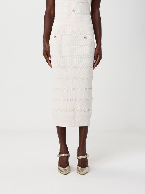 Skirt Woman color Cream