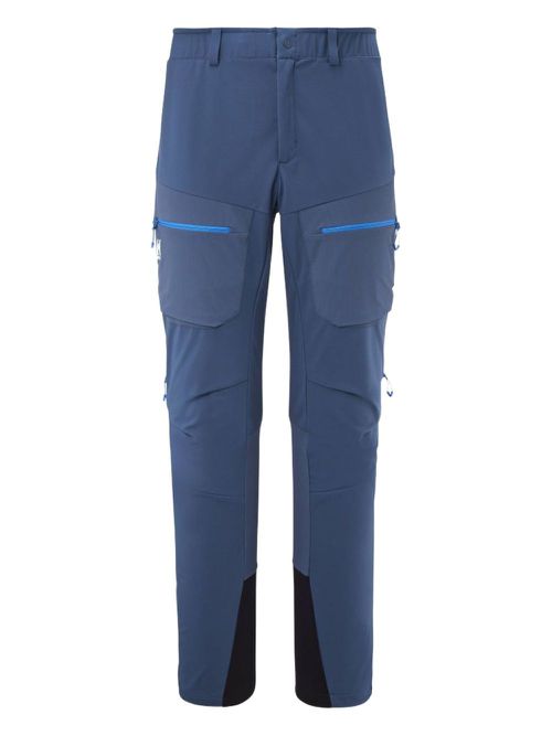 Pascal Millet logo-print trousers - Blue