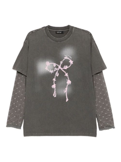 Graphic-print T-shirt - Grey