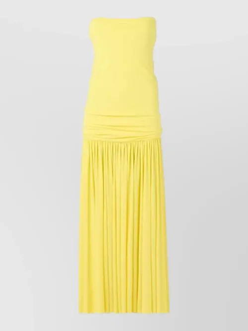 Jacquemus - abiha long dress draped open back