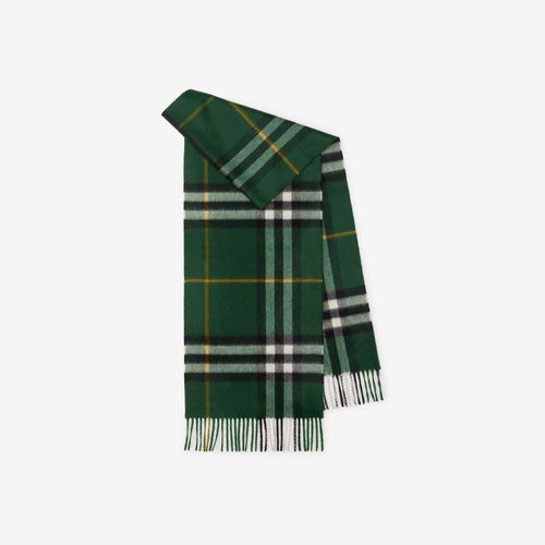 Check Cashmere Scarf