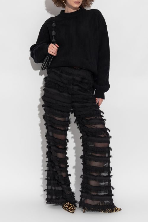 Wool Sweater, Women's, Black