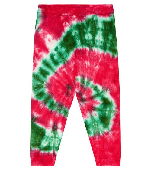 California Dreamin' tie-dye virgin wool pants