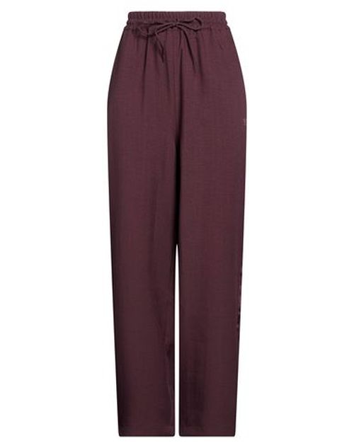 Woman Pants Chocolate brown Size M Recycled polyester