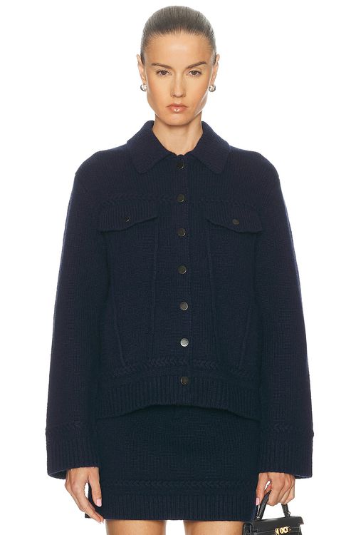 Guest In Residence JACKE JEAN in Mitternacht - Navy. XS also in L, M