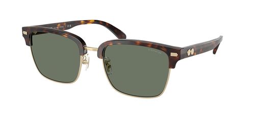Coach HC8412 CW406 51203H Men's Sunglasses Tortoiseshell Size 56