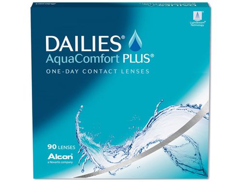 Dailies AquaComfort Plus 90 Pack Contact Lens Daily Disposable by SmartBuyGlasse