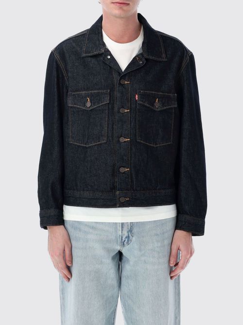 Jacket LEVI'S Men color Denim