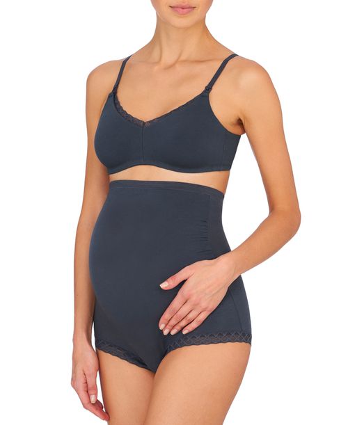 Women's Bliss Maternity Nursing Wireless Bra 765058 - Ash Navy