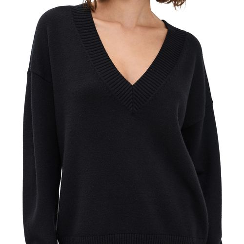 HUGO Classic Crew_B, Maglia Donna, Black1