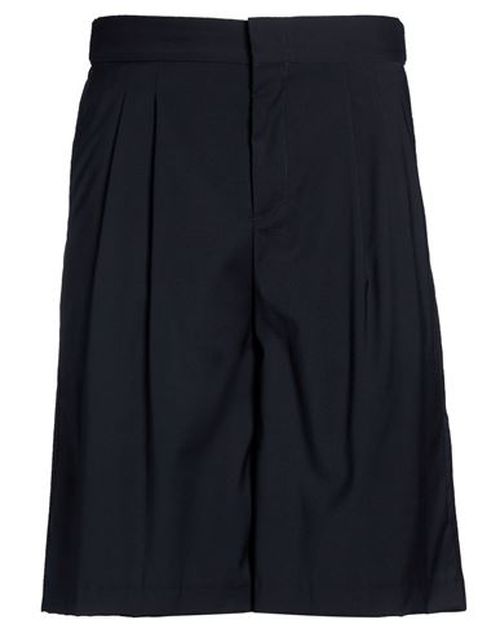 Man Shorts & Bermuda Shorts Midnight blue Size 30 Polyester, Wool, Elastane