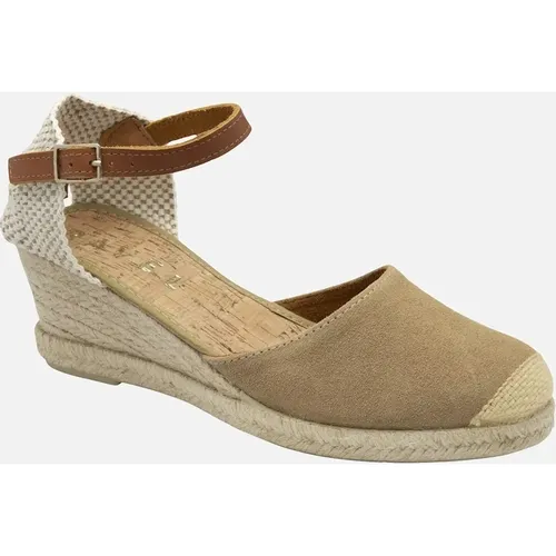 Ravel Women's Rhea Womens Espadrille Wedges - Brown