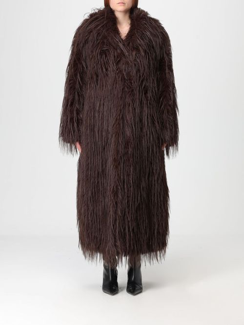 Coat Woman color Brown