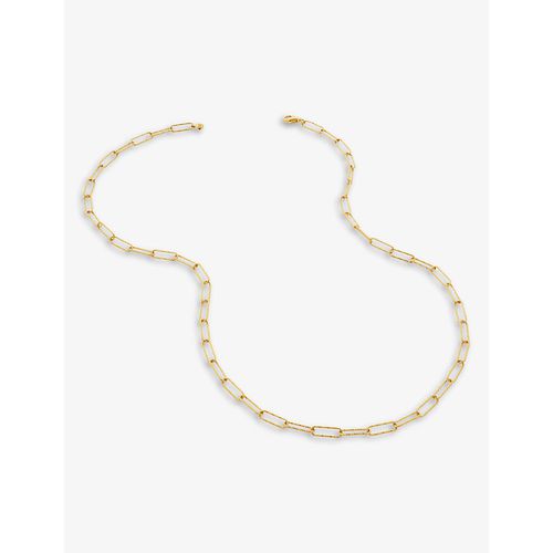 Womens Gold Alta 18ct Yellow Gold-plated Vermeil Recycled Sterling-silver Necklace 1SIZE