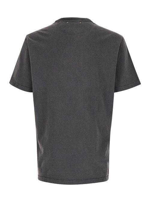 Logo-Embellished Cotton T-Shirt — Gray