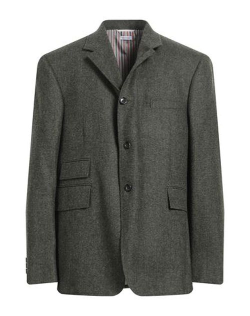 Man Blazer Military green Size 2 Wool