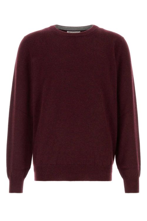 Crewneck Sweater — Burgundy