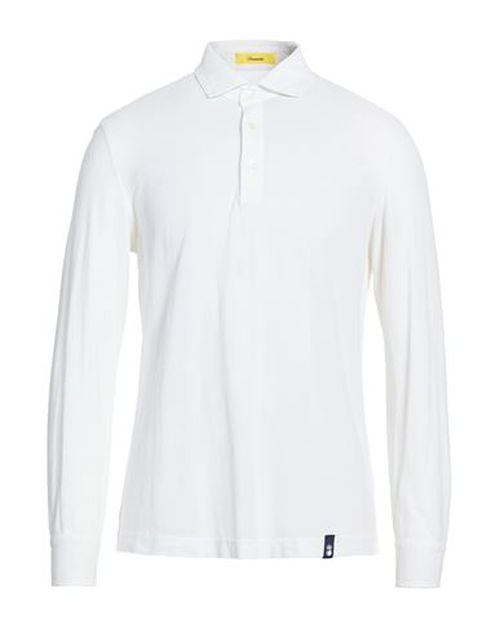 Man Polo shirt Cream Size L Cotton