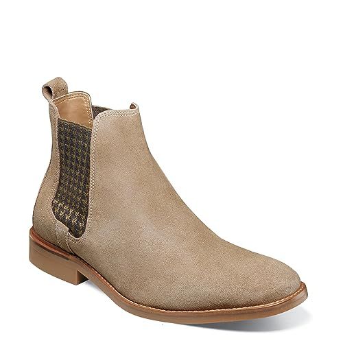 Stacy Adams Men's Gabriel Chelsea Boot Black Suede