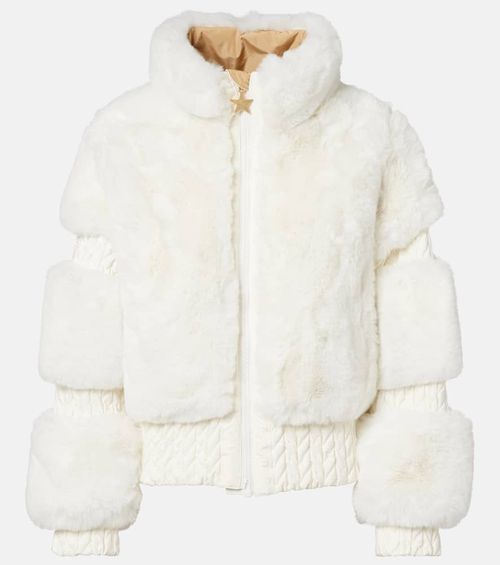 Padded ski jacket